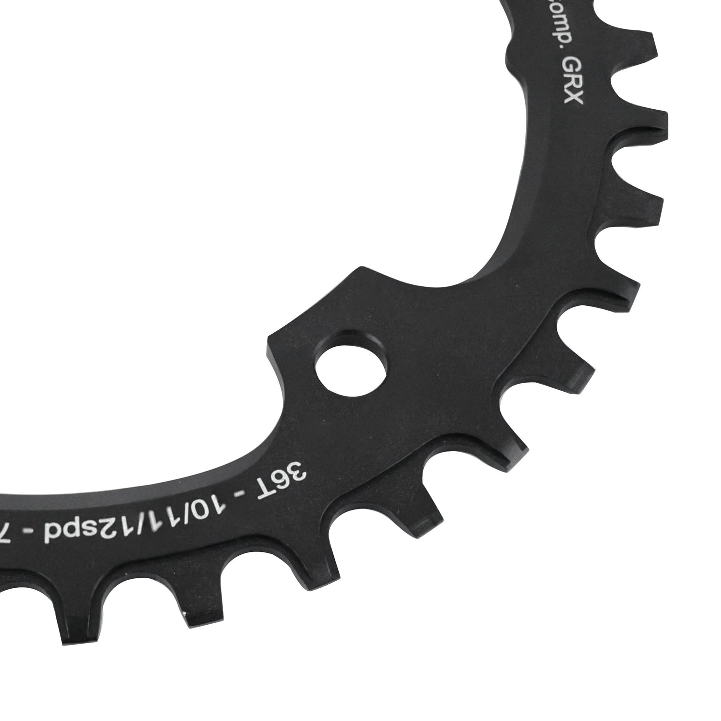 Plateau gravel Stronglight 4 bras D110 pour Shimano GRX 36D
