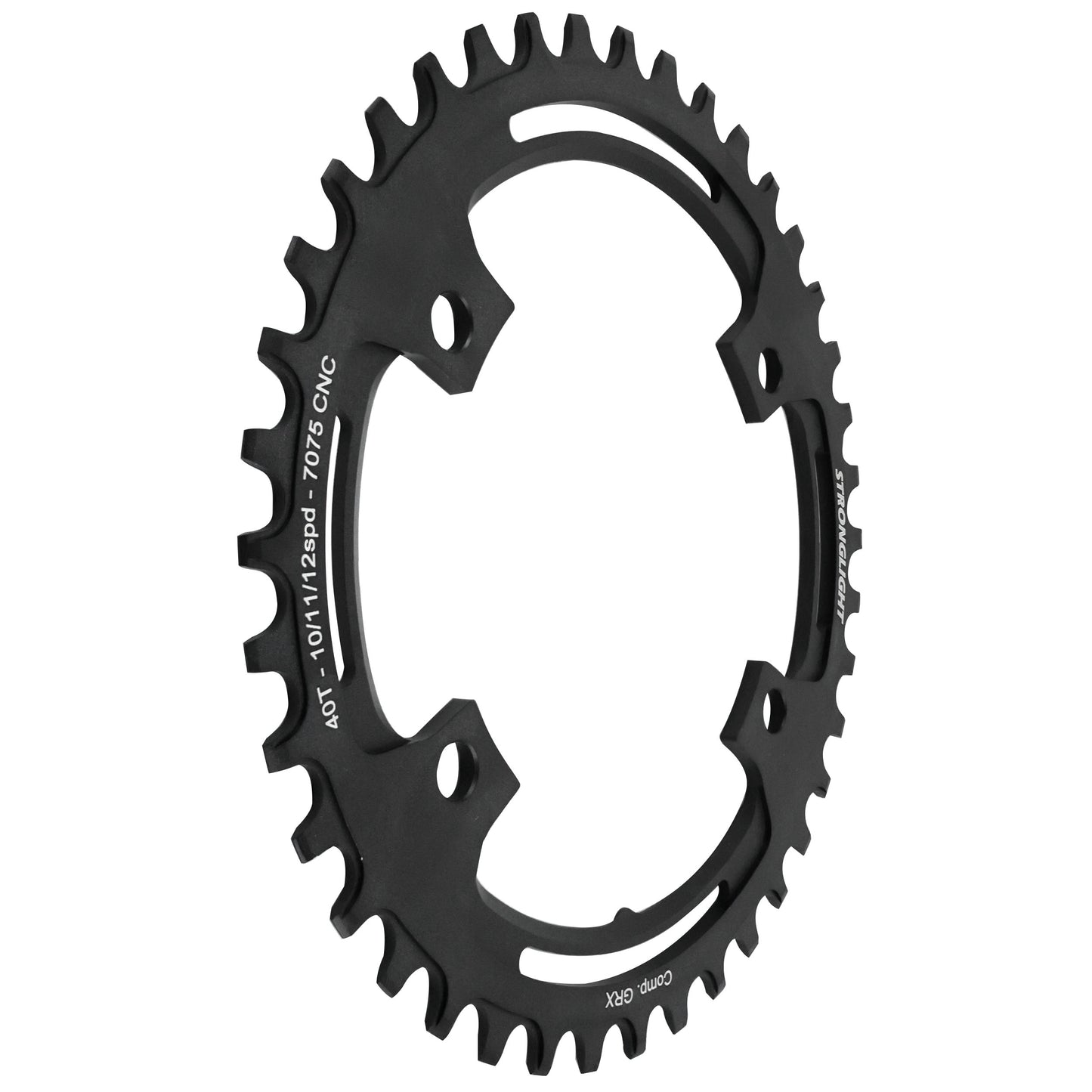 Plateau gravel Stronglight 4 bras D110 pour Shimano GRX 40D