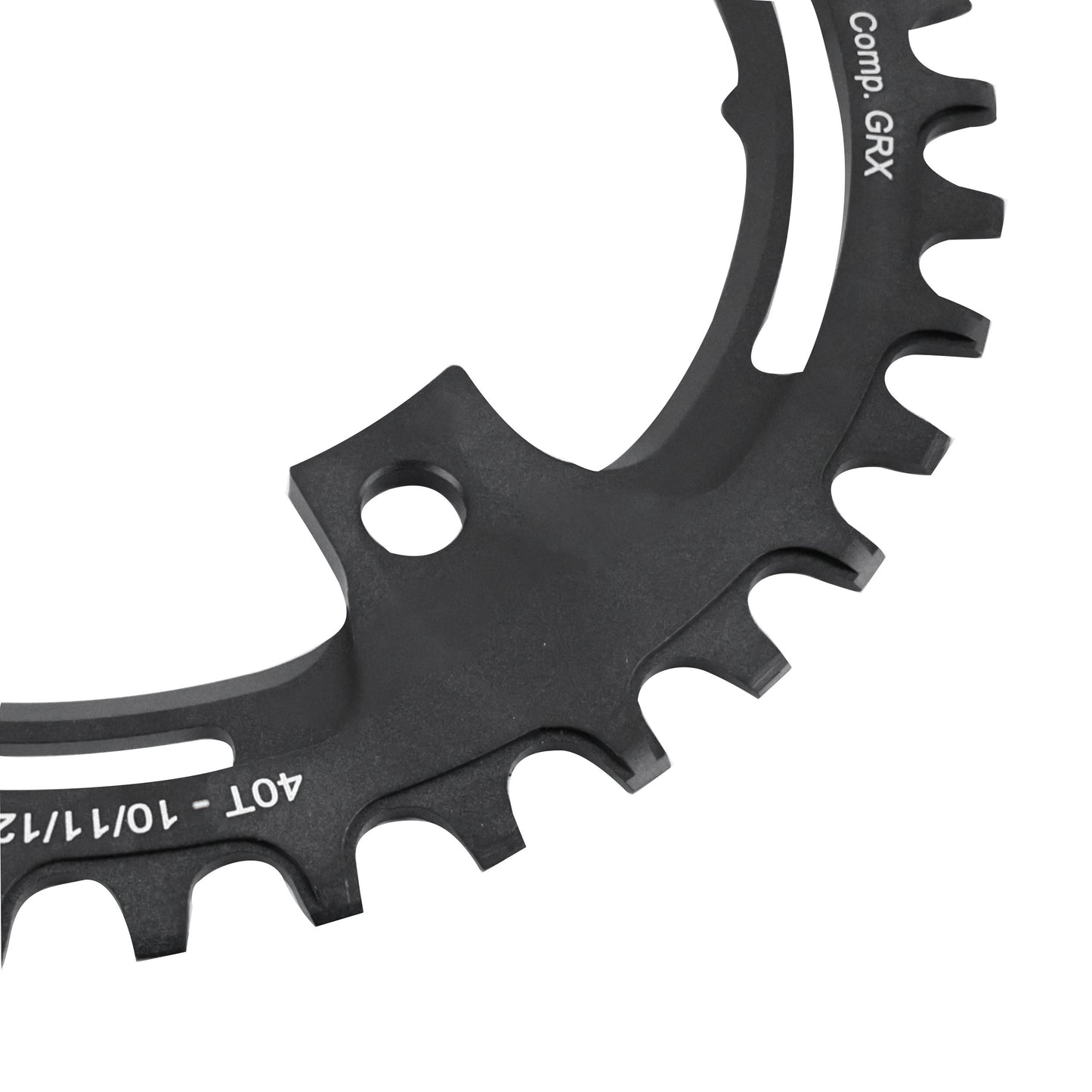 Plateau gravel Stronglight 4 bras D110 pour Shimano GRX 40D