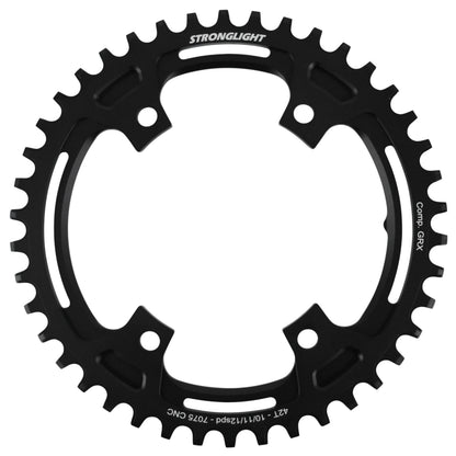 Plateau gravel Stronglight 4 bras D110 pour Shimano GRX 42D