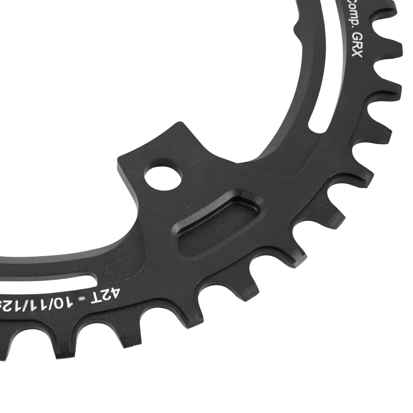 Plateau gravel Stronglight 4 bras D110 pour Shimano GRX 42D