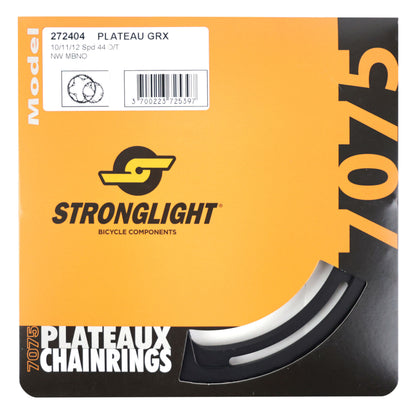 Plateau gravel Stronglight 4 bras D110 pour Shimano GRX 44D