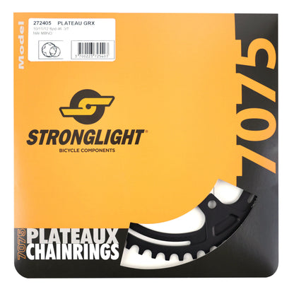 Plateau gravel Stronglight 4 bras D110 pour Shimano GRX 46D