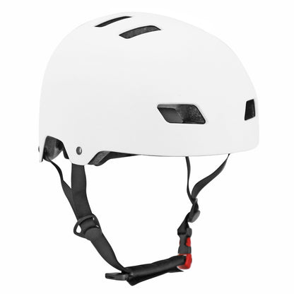 Casque vélo-trottinette adulte urbain-city cb01 blanc PCP