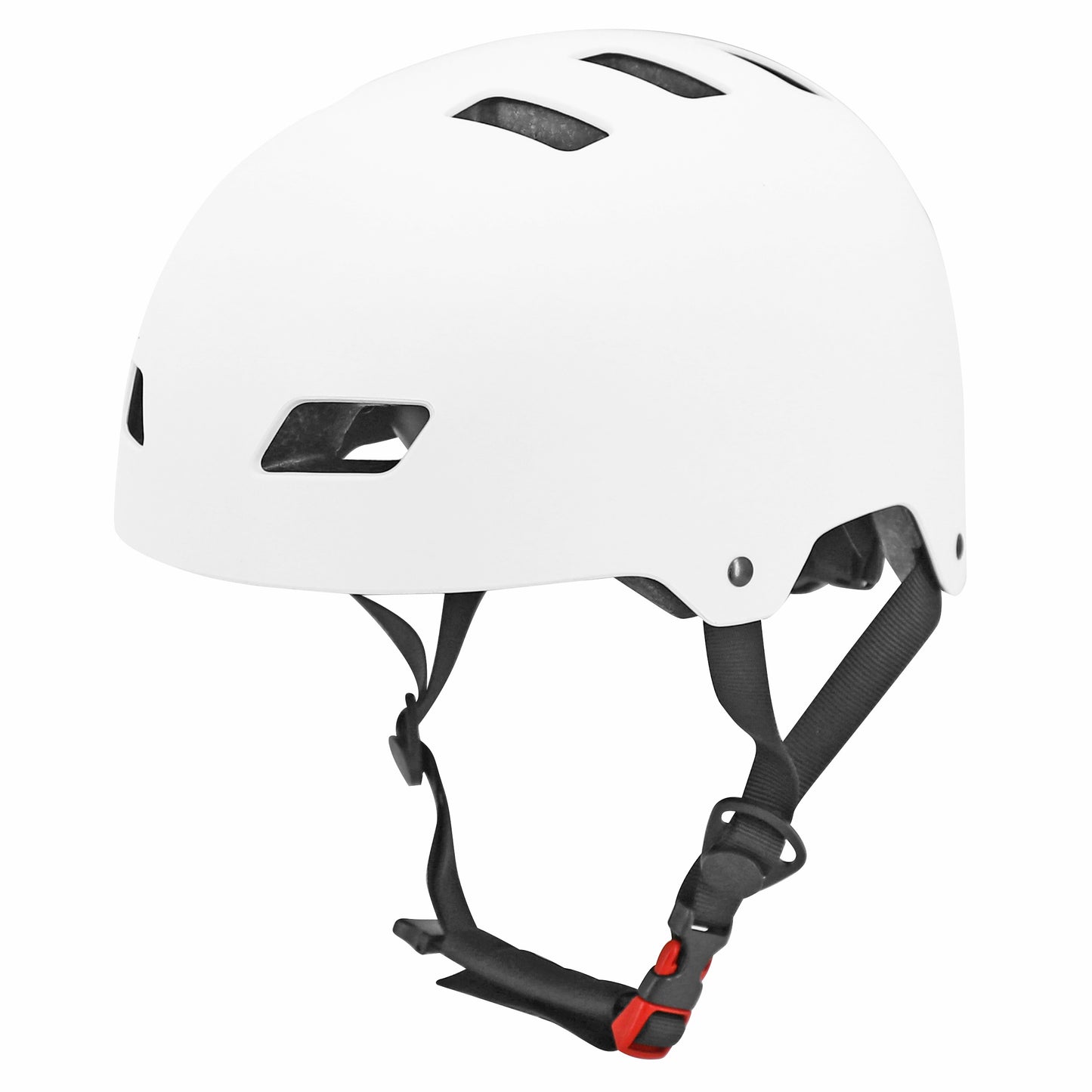 Casque vélo-trottinette adulte urbain-city cb01 blanc PCP