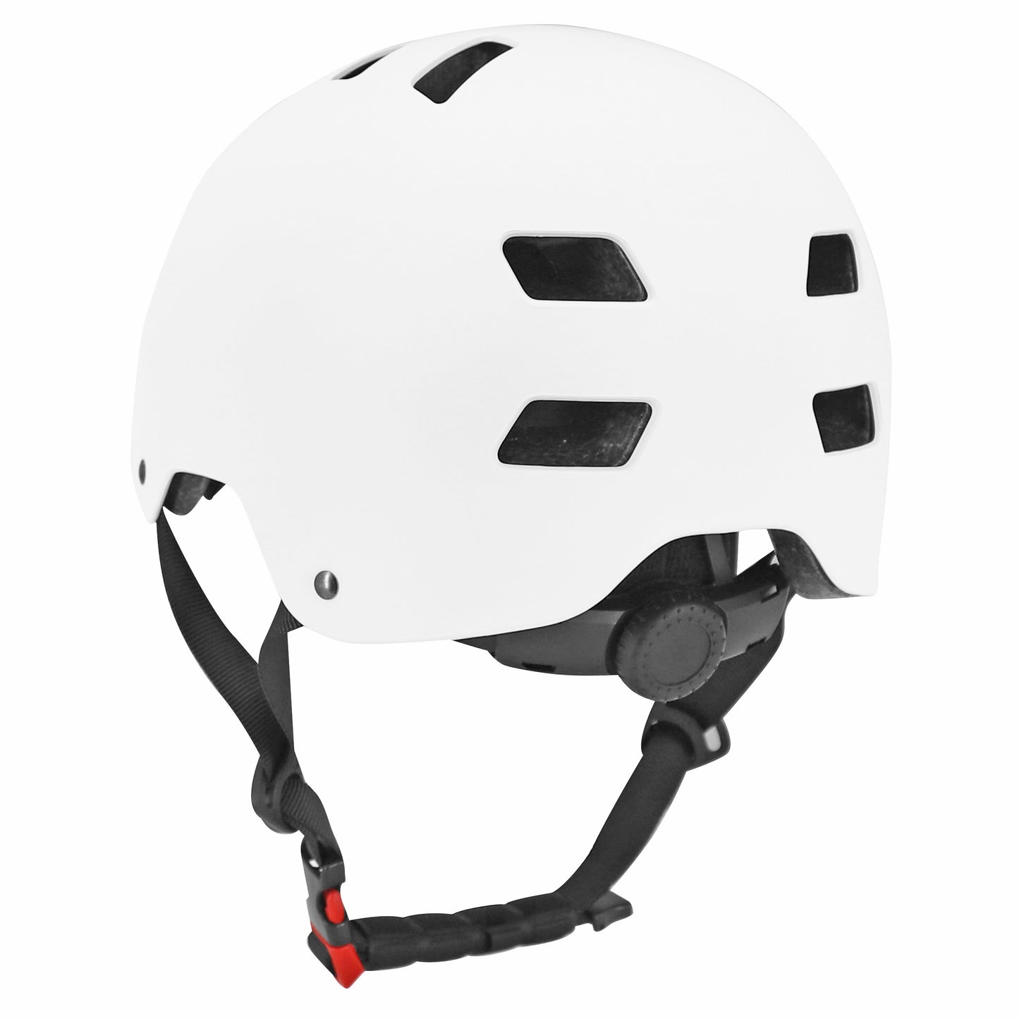 Casque vélo-trottinette adulte urbain-city cb01 blanc PCP