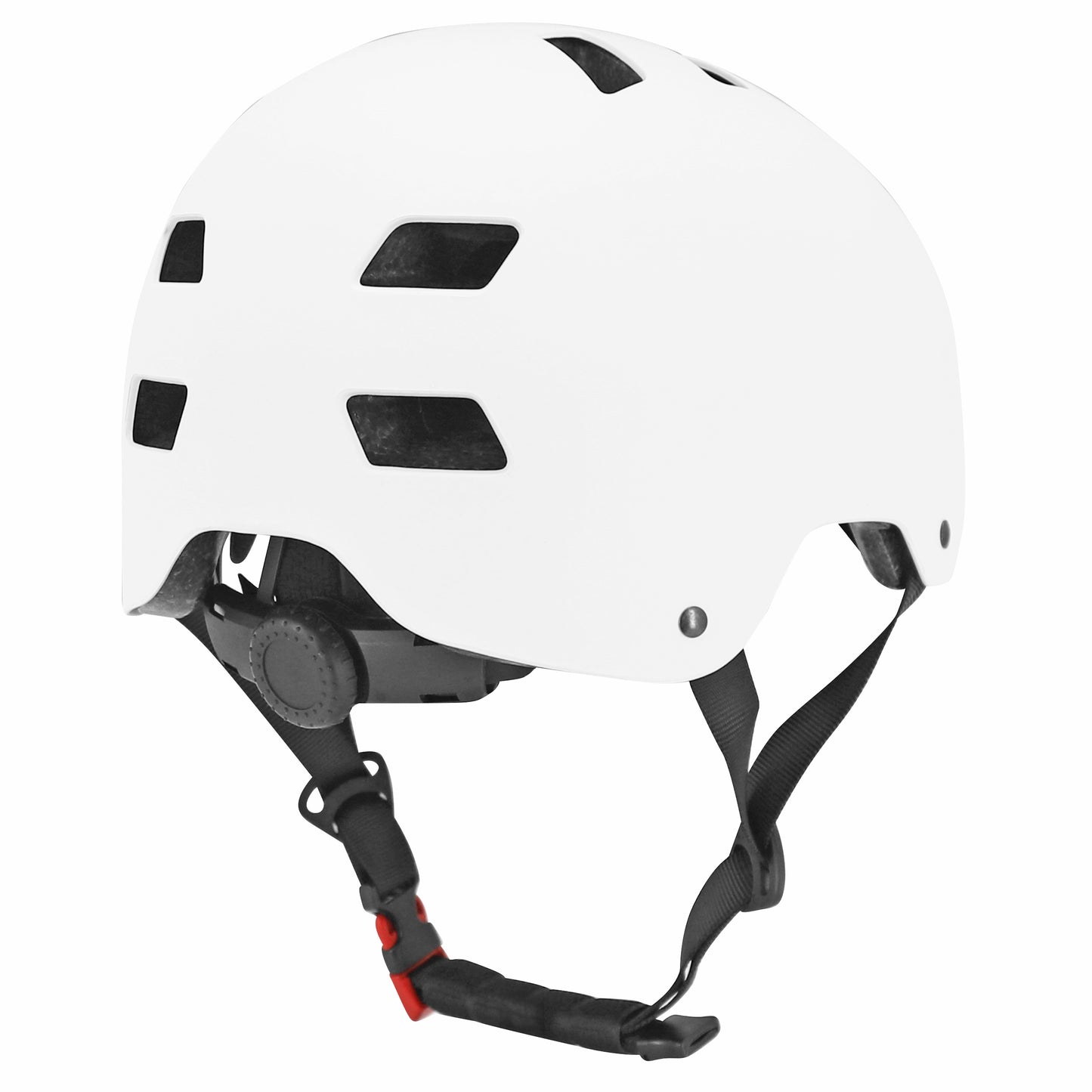 Casque vélo-trottinette adulte urbain-city cb01 blanc PCP