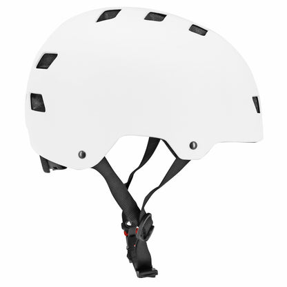 Casque vélo-trottinette adulte urbain-city cb01 blanc PCP