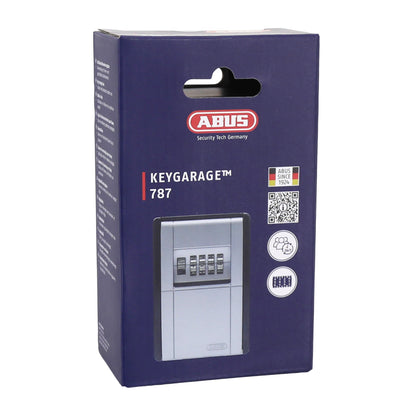 Boîte à clés-coffre Abus keygarage 787 avec code à combinaison 4 chiffres 80x45x120