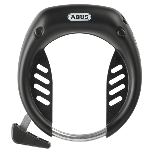 Antivol vélo fer à cheval Abus tectic 496 lh noir avec serrure intégrée - sécurité niveau 6-15 -