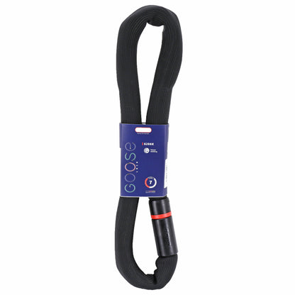 Antivol vélo chaîne à clé Abus goose lock 6206k diam 6 mm longueur 110 cm avec serrure intégrée -niveau sécurité 7-