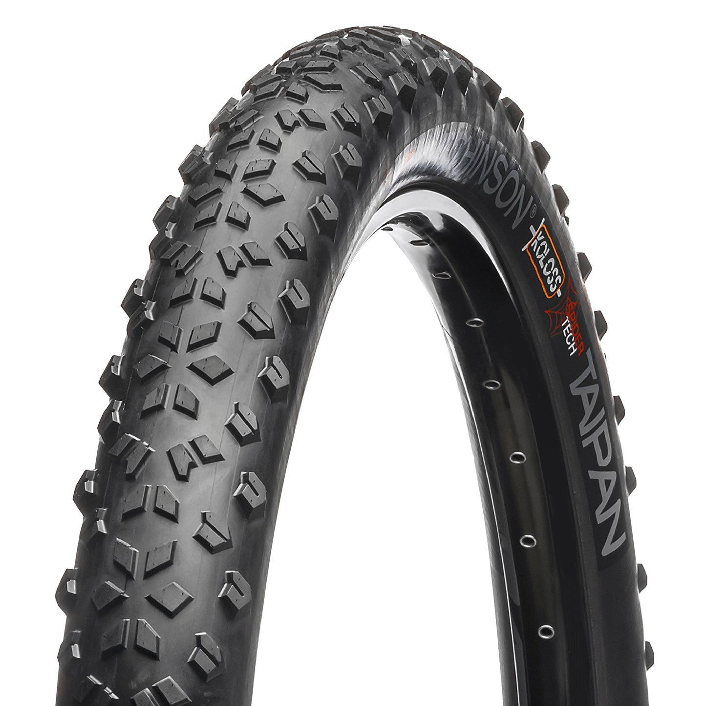 Pneu VTT - VAE 27.5 X 2.80 Hutchinson Taipan Koloss Noir Tubeless Ready TS (70-584) Homologué VAE e50