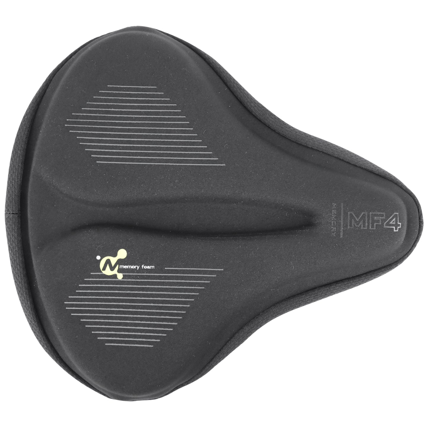 Newton Memory Foam Gel Saddle Cover Black 276x263