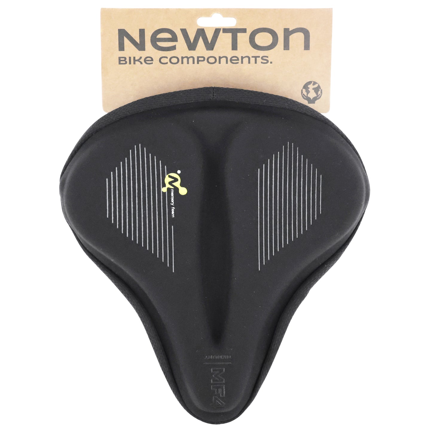 Newton Memory Foam Gel Saddle Cover Black 276x263