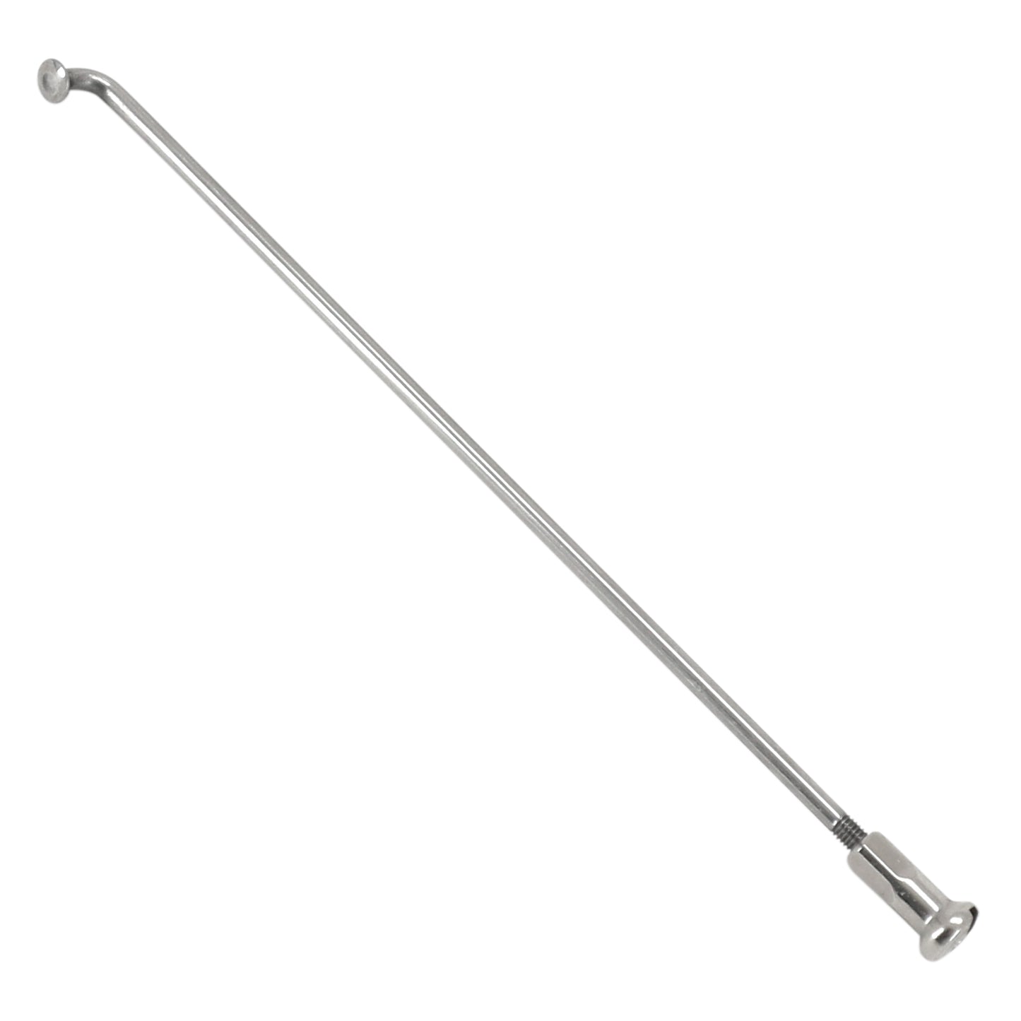 Rayon PCP inox argent 2,6mm coudé 130 mm (unité)