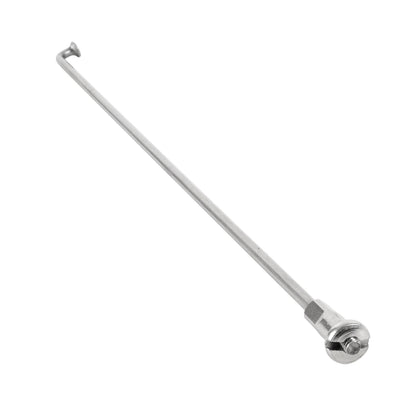 Rayon PCP inox argent 2,6mm coudé 200 mm (unité)