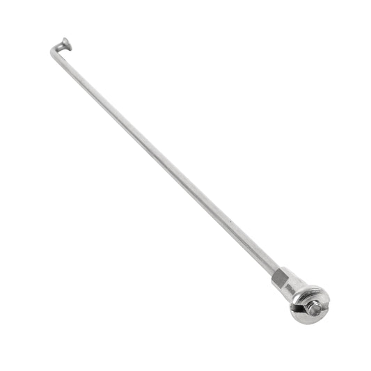 Rayon PCP inox argent 2,6mm coudé 200 mm (unité)