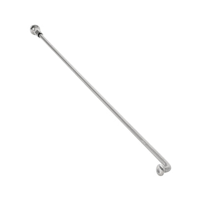 Rayon PCP inox argent 2,6mm coudé 200 mm (unité)