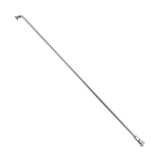 Rayon PCP inox argent 2,6mm coudé 205 mm (unité)