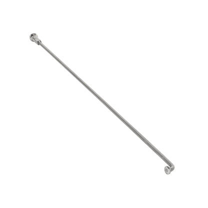 Rayon PCP inox argent 2,6mm coudé 205 mm (unité)