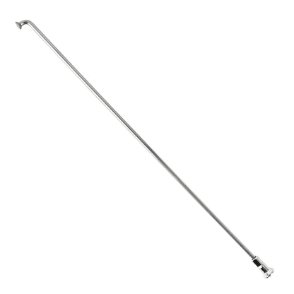Rayon PCP inox argent 2,6mm coudé 210 mm (unité)