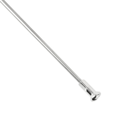 Rayon PCP inox argent 2,6mm coudé 210 mm (unité)