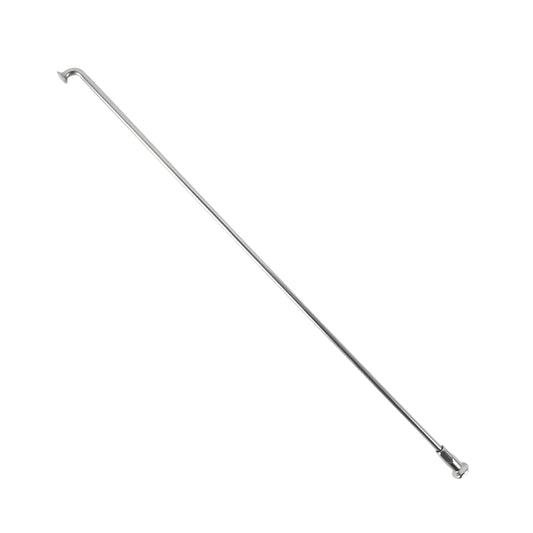 Rayon PCP inox argent 2,6mm coudé 215 mm (unité)