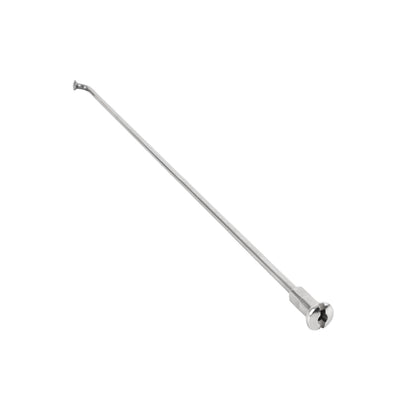 Rayon PCP inox argent 2,6mm coudé 215 mm (unité)