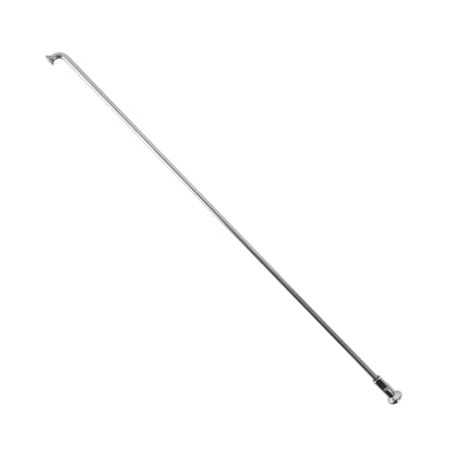 PCP stainless steel spoke silver 2.6mm bent 220mm (unit)