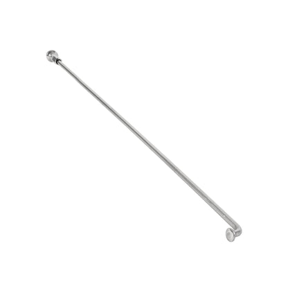 PCP stainless steel spoke silver 2.6mm bent 220mm (unit)