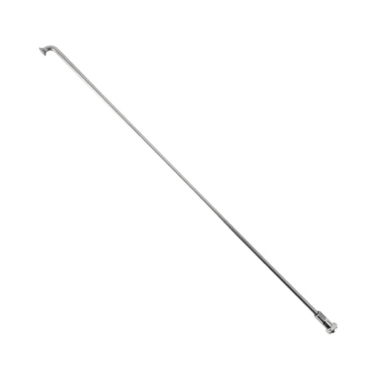 Rayon PCP inox argent 2,6mm coudé 225 mm (unité)