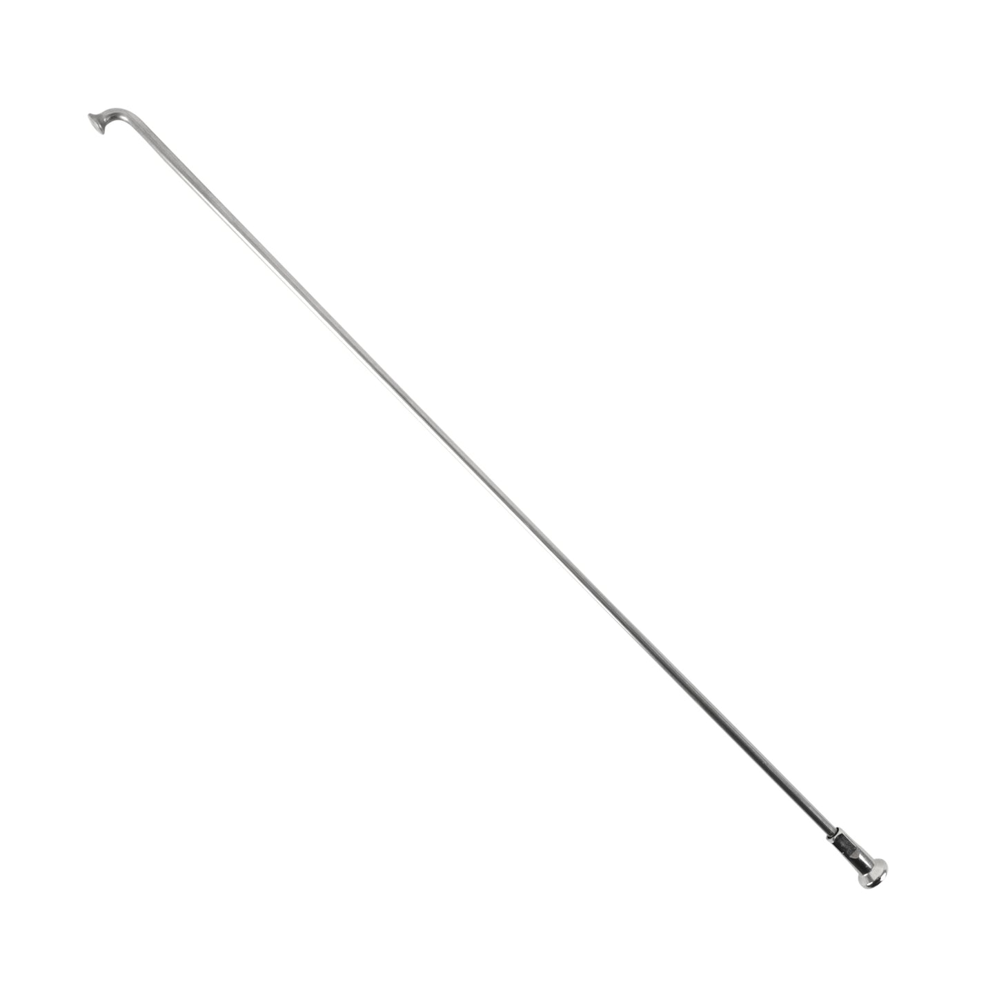 Rayon PCP inox argent 2,6mm coudé 230 mm (unité)