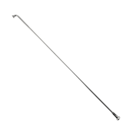 Rayon PCP inox argent 2,6mm coudé 230 mm (unité)