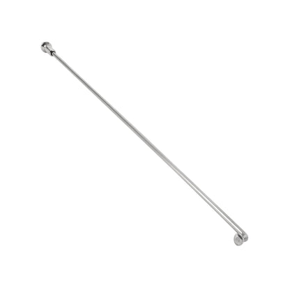 Rayon PCP inox argent 2,6mm coudé 230 mm (unité)