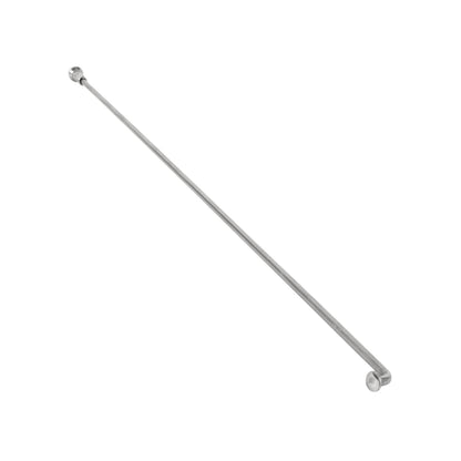 Rayon PCP inox argent 2,6mm coudé 275 mm (unité)