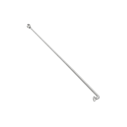Rayon PCP inox argent 2,6mm coudé 280 mm (unité)