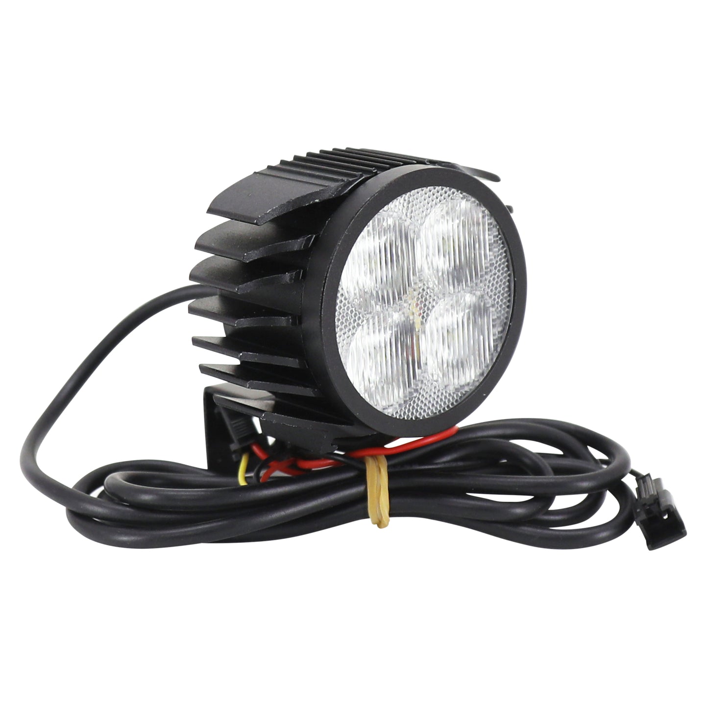 Eclairage-phare pour trottinette fc1 à led compatible smartgyro-kugoo avec klaxon integré noir PCP