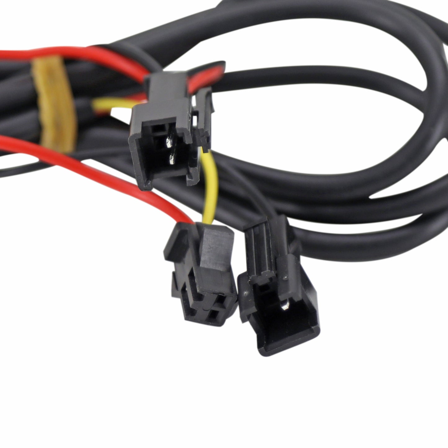 Eclairage-phare pour trottinette fc1 à led compatible smartgyro-kugoo avec klaxon integré noir PCP
