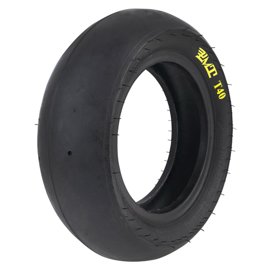 Pneu Trottinette Tubeless 90-65-6.5 PMT T40 Hard Radial Noir (Slick Reservé a la Compétition)