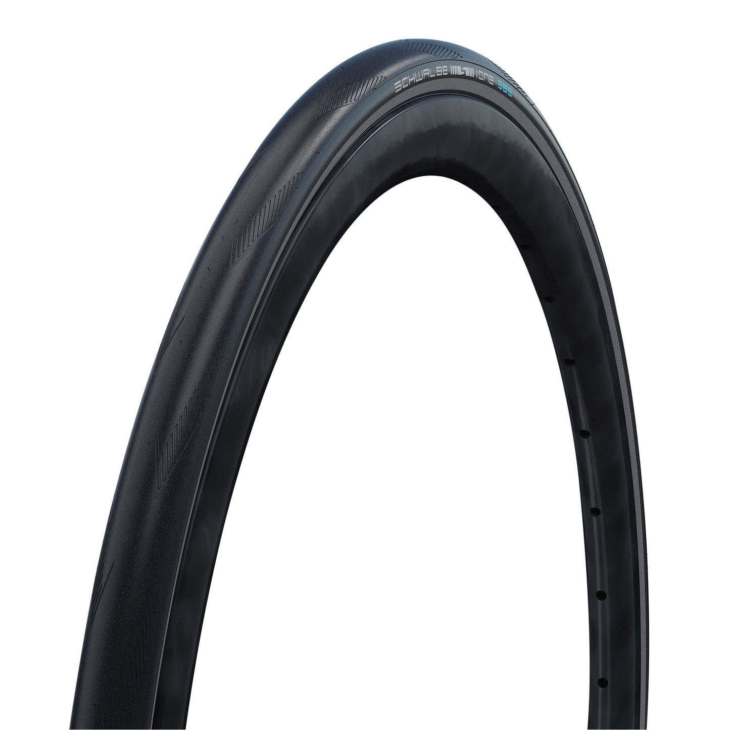 Pneu Route 700 X 28 Schwalbe One 365 Noir Renfort Performance TLR (32-622) Homologué VAE e25