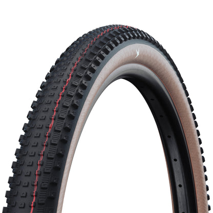 MTB - E-Bike Tire 29 X 2.25 Schwalbe Rick XC Black TLR (57-622) Tubeless Ready Transparent sidewall E-bike Approved E25