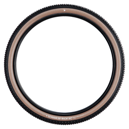 MTB - E-Bike Tire 29 X 2.25 Schwalbe Rick XC Black TLR (57-622) Tubeless Ready Transparent sidewall E-bike Approved E25