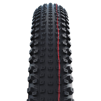 MTB Tire - E-Bike 29 X 2.40 Schwalbe Rick XC Black TLR (62-622) Tubeless Ready Transparent Sidewall E-Bike Approved E25