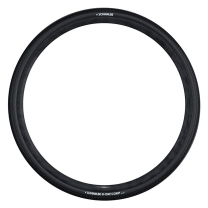 Pneu Gravel 700 X 45 Schwalbe G-One Comp Noir Renfort K-Guard TR (45-622)