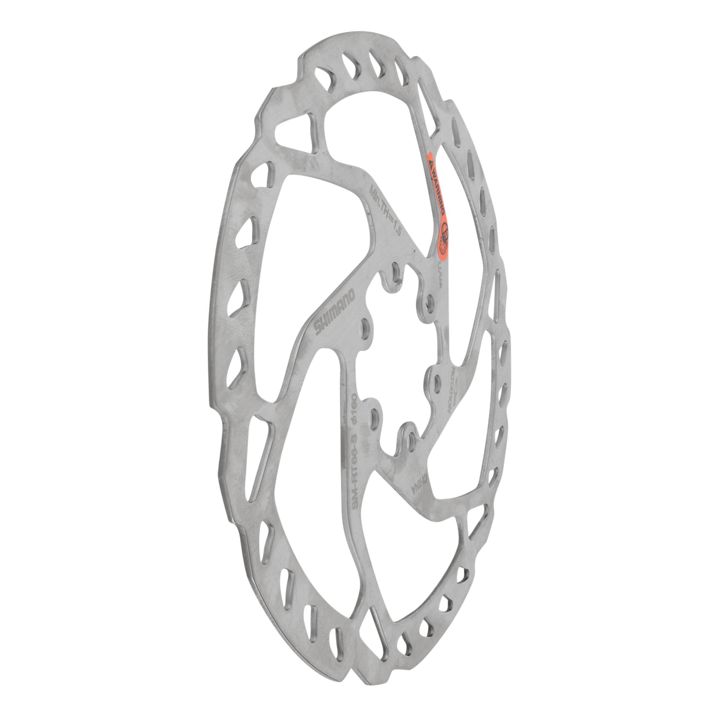 Disque de frein VTT 6 trous Shimano 160mm Deore / SLX / RT66