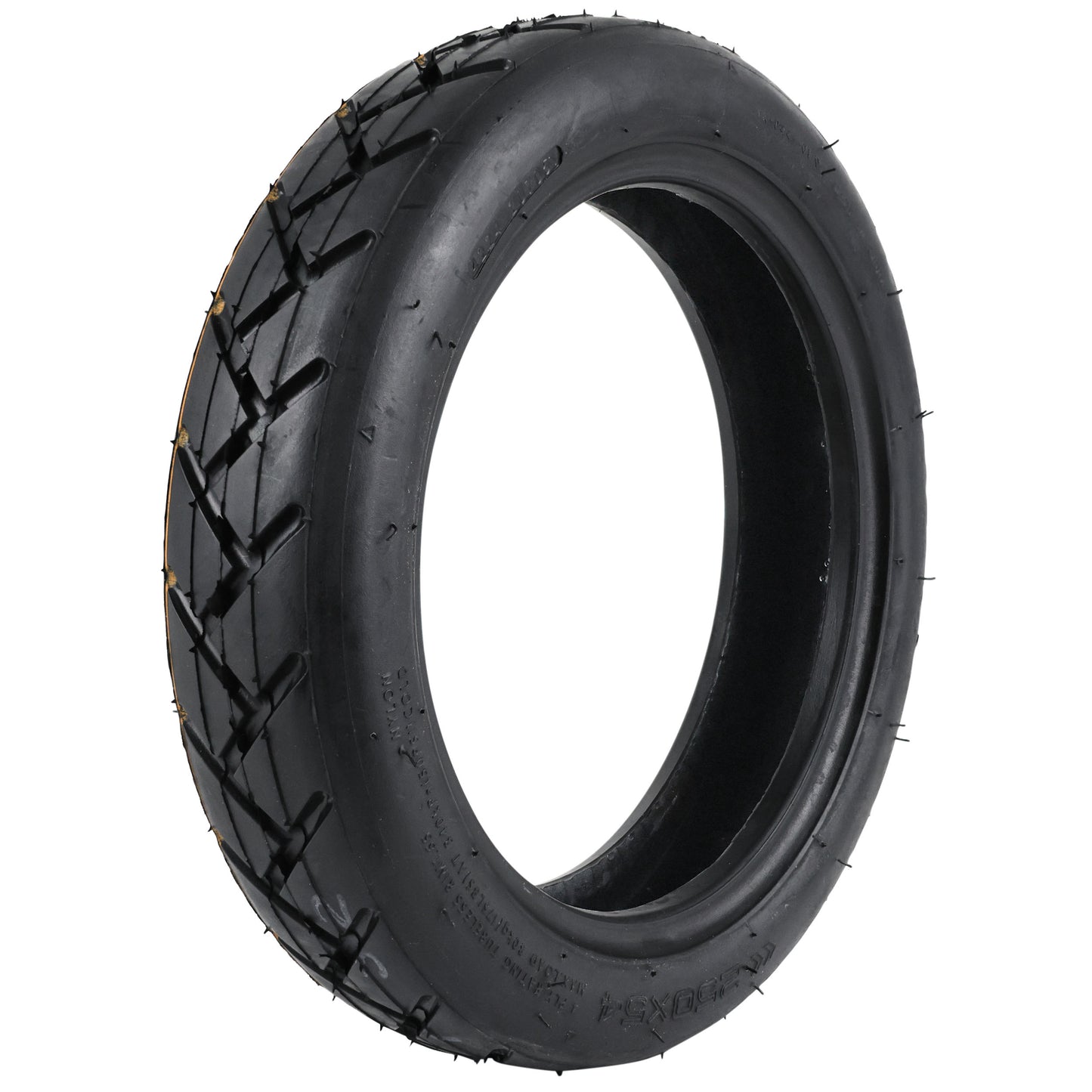 Pneu Trottinette Tubeless avec Gel Anti-crevaison 250 x 54 Noir
