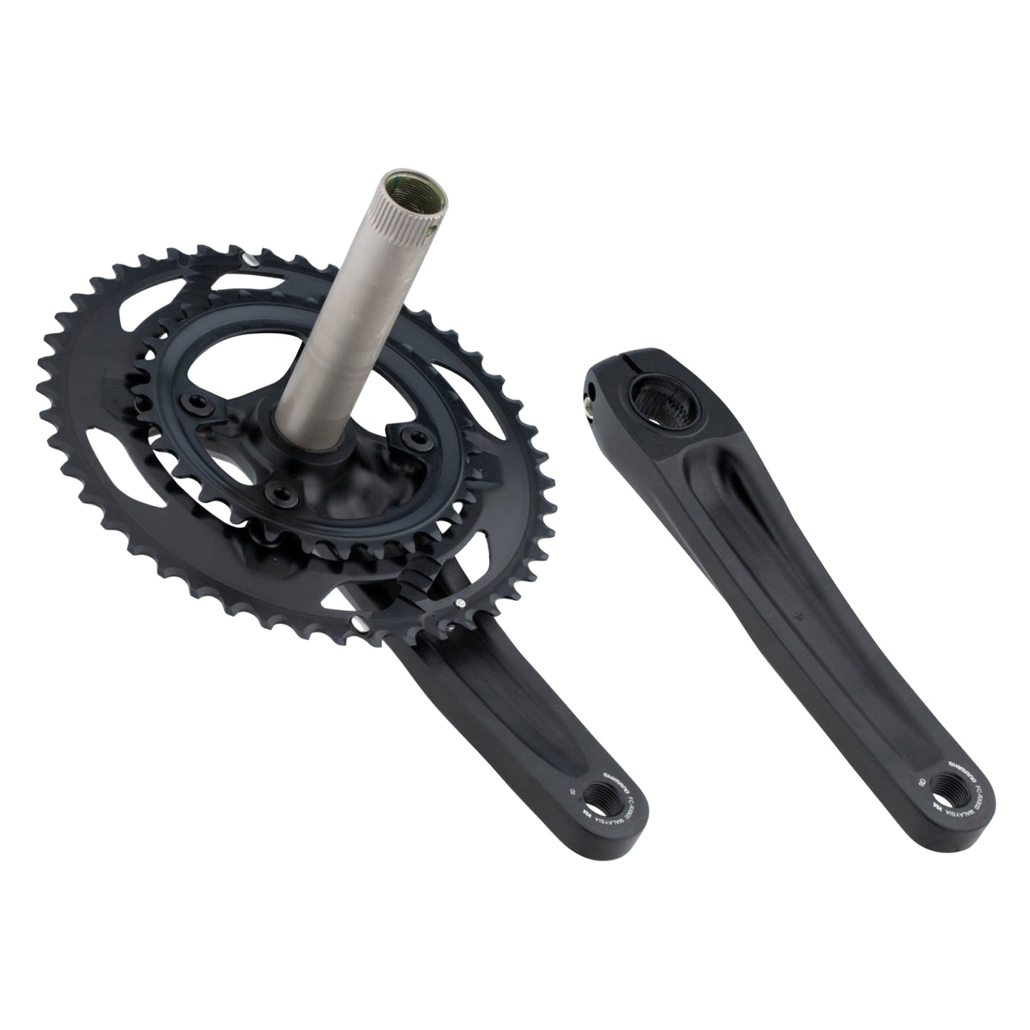 Pédalier gravel Shimano GRX RX600 noir 172,5 46x30 pour montage