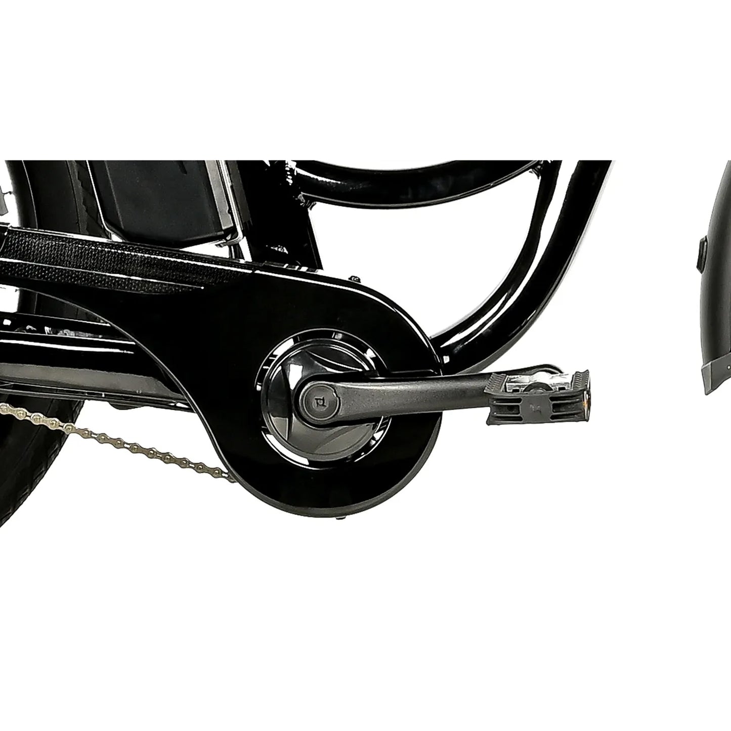 Leader Fox Lovelo 24 2025 Black 3-Speed Bafang Differential Electric Tricycle