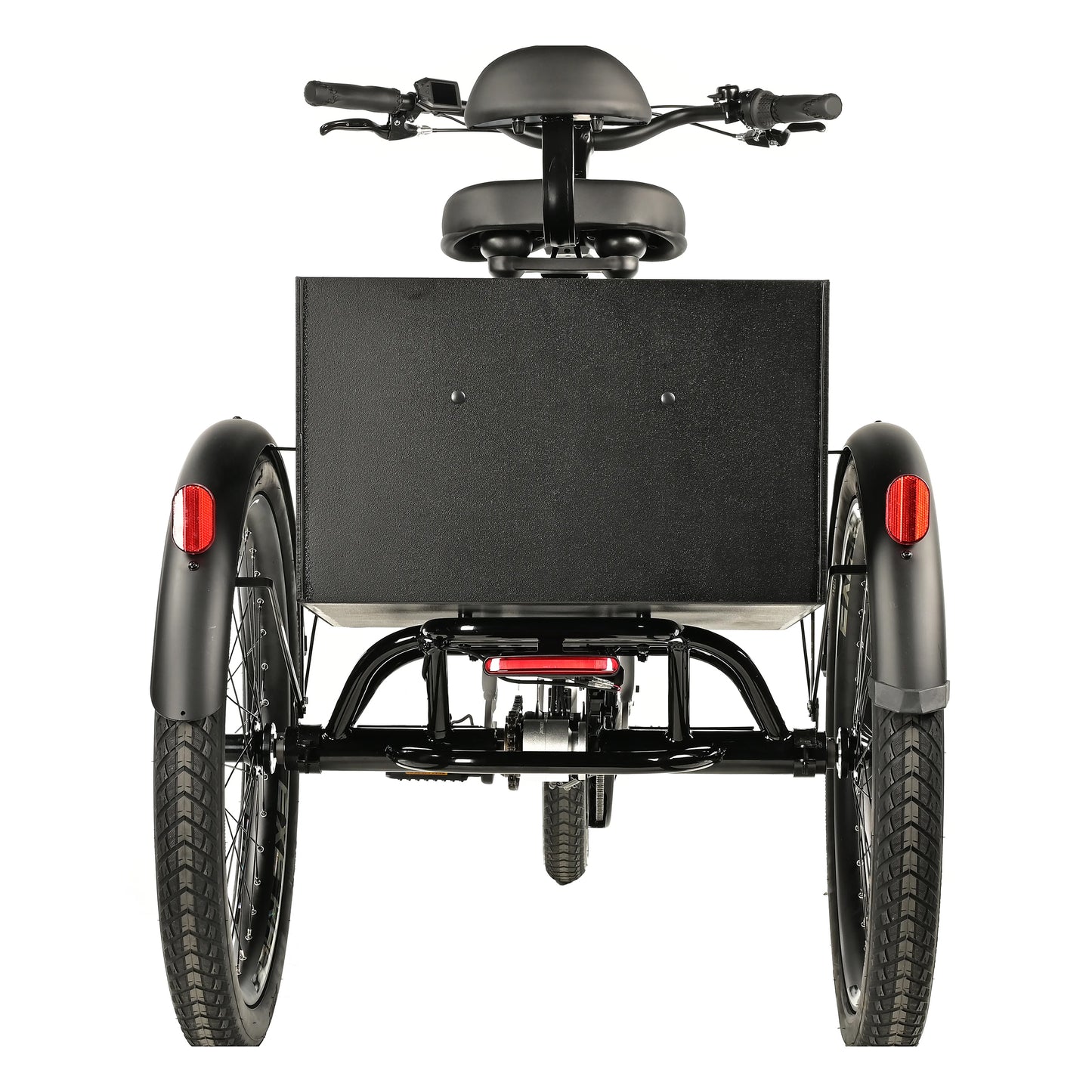 Leader Fox Lovelo 24 2025 Black 3-Speed Bafang Differential Electric Tricycle