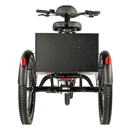 Leader Fox Lovelo 24 2025 Black 3-Speed Bafang Differential Electric Tricycle